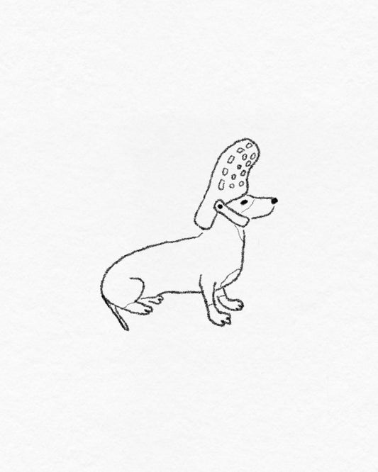 *custom digital doodle
