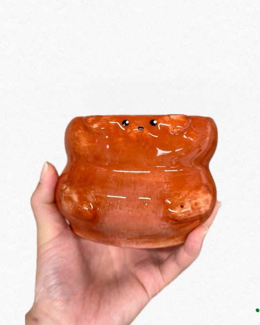 dog matcha bowl